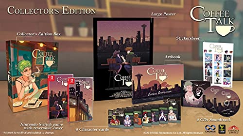 Coffee Talk: Collector's Edition - Strictly Limited Games - Nintendo Switch