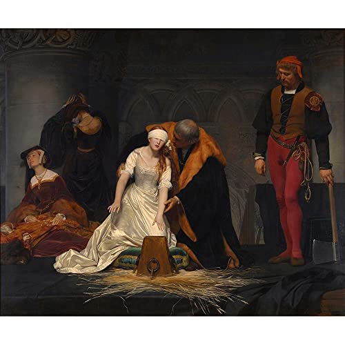 ArtDirect The Execution of Lady Jane Grey 13x11 UnFramed Art Print Poster Ready for Framing by Delaroche, Paul