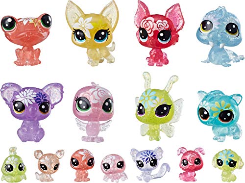 Littlest Pet Shop Blooming Bouquet, 16 pets, part of The LPS Petal Party Collection