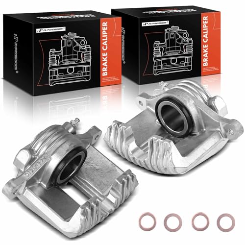 A-Premium Disc Brake Caliper Assembly Without Bracket Compatible with Select Chevy Models - Corvette 1984 1985 1986 1987 V8 5.7- Front Driver and Passenger Side