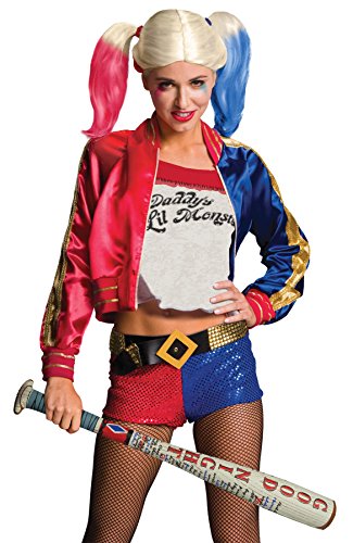 Rubie's Unisex-Adult's DC Comics Suicide Squad Inflatable Harley Quinn Bat, Multi, One Size