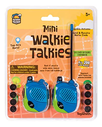 Toysmith Mini Walkie Talkie (Packaging May Vary)