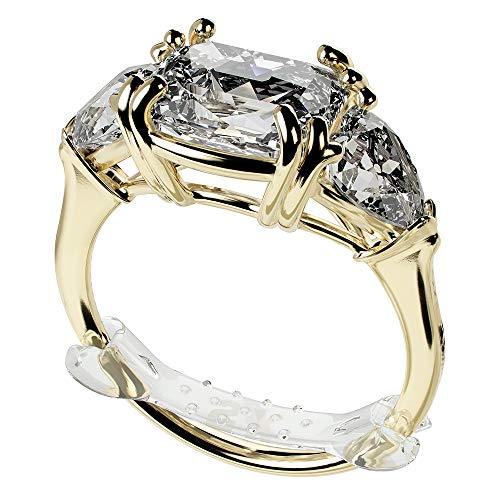 Chrome Cherry Ringo Invisible Ring Size Adjuster for Loose Rings (Multi 10-Pack)