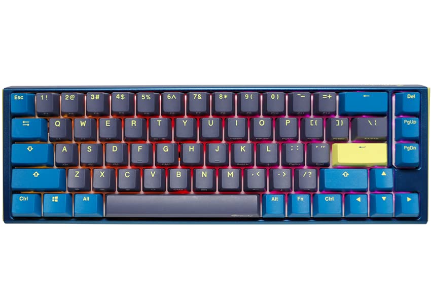 Ducky One 3 Daybreak SF 65% Hotswap RGB Double Shot PBT Quack Mechanical Keyboard (Cherry MX Silent Red)