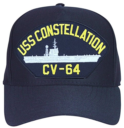 USS Constellation CV-64 Hat / USN Ship Baseball Cap 9211