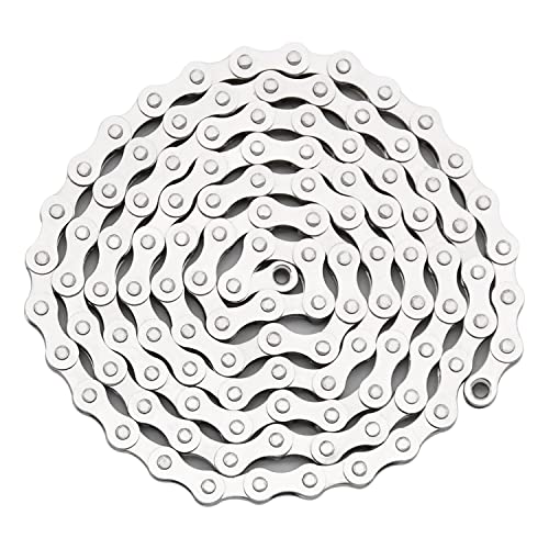 Single Speed Bike Chain, Bike Chain for Road Mountain Racing Cycling(Single Speed Chain, 1 Set)