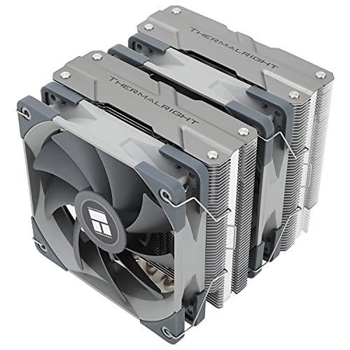 Thermalright Peerless Assassin 120 CPU Air Cooler, 6 Heat Pipes, Dual 120mm TL-C12 PWM Fan, Aluminium Heatsink Cover, AGHP Technology, for AMD AM4/AM5/Intel LGA 1700/1150/1151/1200/2011/2066 (PA120）