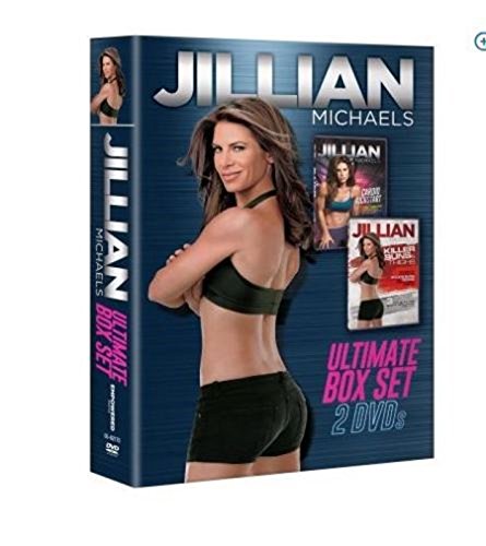 Jillian Michaels Ultimate Box Set 2 DVDs Cardio Kickstart & Killer Buns