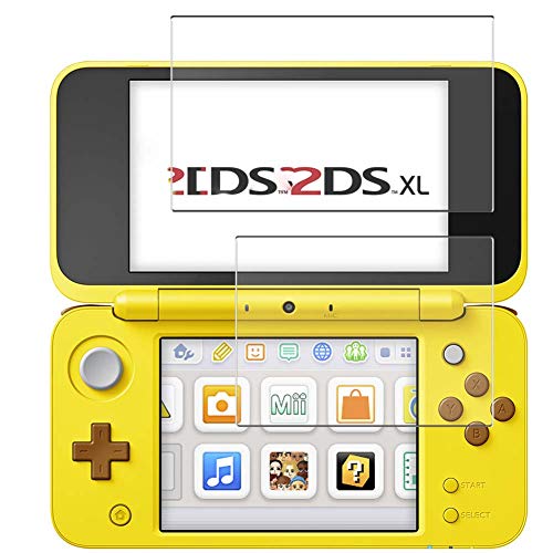 [4 Pack] Synvy Screen Protector Film, compatible with Nintendo New 2DS XL New 2DS LL Guard Sticker [ Not Tempered Glass Protectors ]