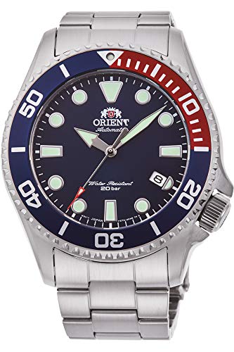 Orient Triton Automatic Blue Dial Pepsi Bezel Men's Watch RA-AC0K03L10B