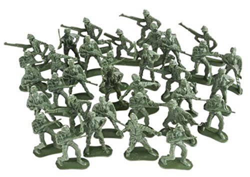 OIG Brands 144 PCS Toy Soldiers and Army Men Action Figures - Diverse Military Toys Playset for Creative Kids, Perfect Plastic Army Men Playset for Boys and Girls