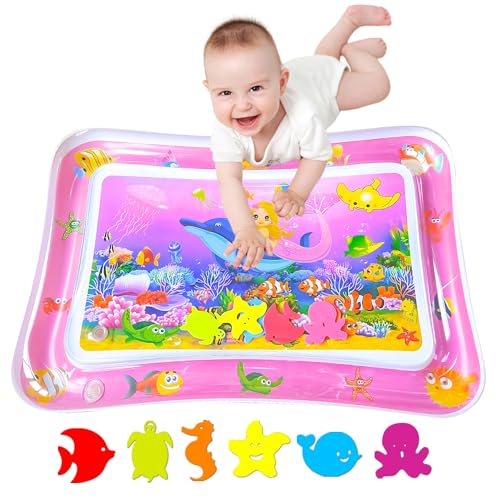Tummy time Water Play mat, Baby Water Play Mat for Kids and Toddlers Baby Toys for 3 to 24 Months, Strengthen Your Baby's Muscles (70x50cm)