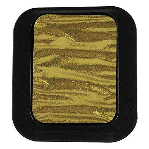 Finetec Pearlescent Watercolor Pan Refill - Metallic Arabic Gold (F0620)