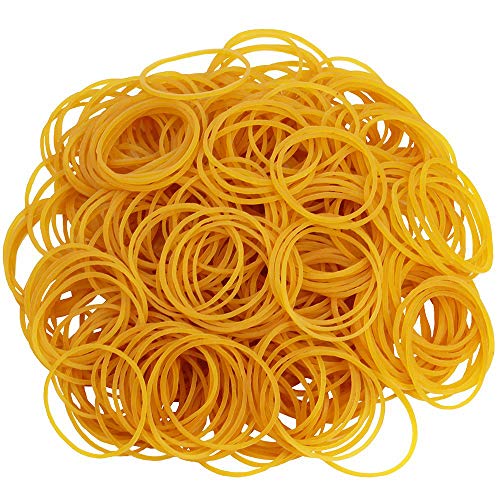 AMUU Rubber Bands 750pcs size 25mm 1 inch rubber bands Small Rubber Band for Office supplies School Home Elastic Band