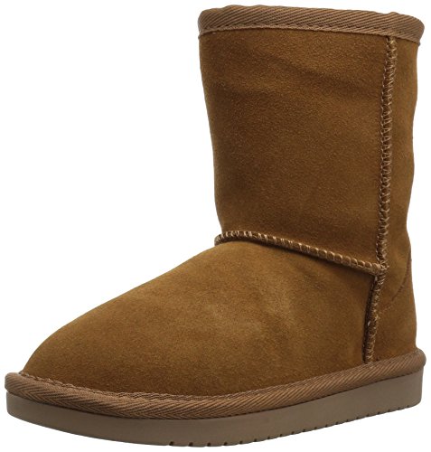 Koolaburra by UGG Unisex-Child Koola Short Fashion Boot, Chestnut, 13 Youth US Little Kid