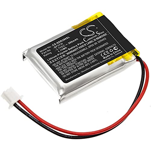 FYIOGXG CS Battery for 280C Receiver, 282C Receiver, Trainers ARC PN: BP37W 300mAh / 1.11Wh