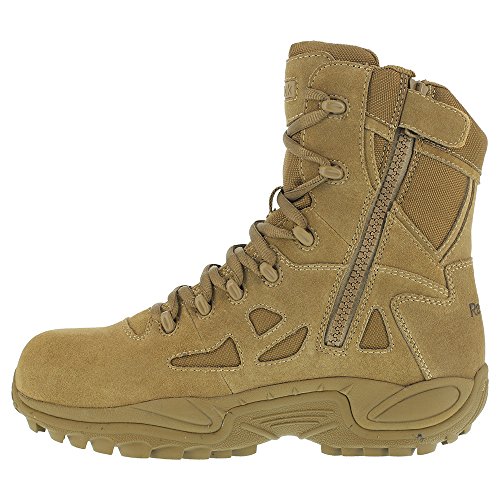 Reebok Duty Men's Rapid Response Tactical Comp Toe 8' Boot Coyote - 11 Medium