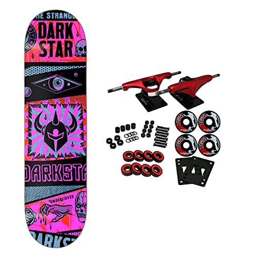 Darkstar Skateboard Complete Collapse Pink 8.0' x 31.6'