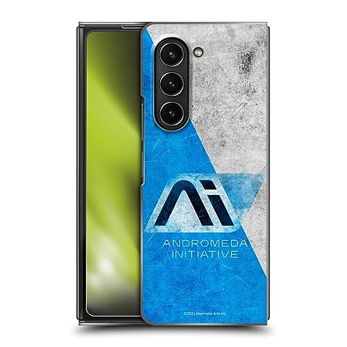 Head Case Designs Officially Licensed EA Bioware Mass Effect Initiative Distressed Andromeda Graphics Hard Back Case Compatible with Samsung Galaxy Z Fold5
