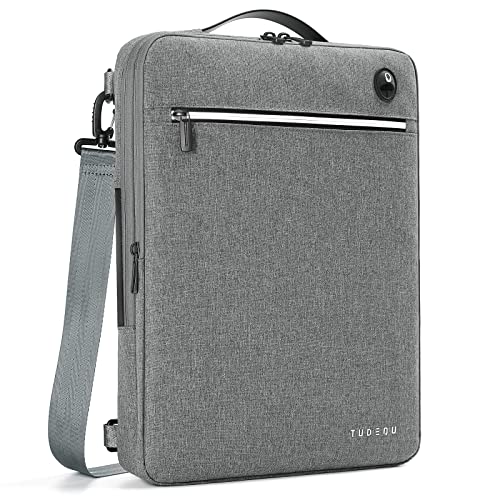 TUDEQU Laptop Bag,15.6 Inch Laptop Case, 360°Protective Computer Bags with Shoulder Strap, Water Resistant Slim Laptop Carrying Sleeve Case