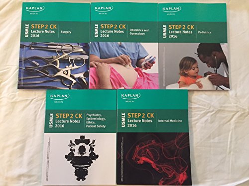 USMLE Step 2 CK Lecture Notes 2016 (Kaplan Test Prep) by Kaplan (2015-09-01)
