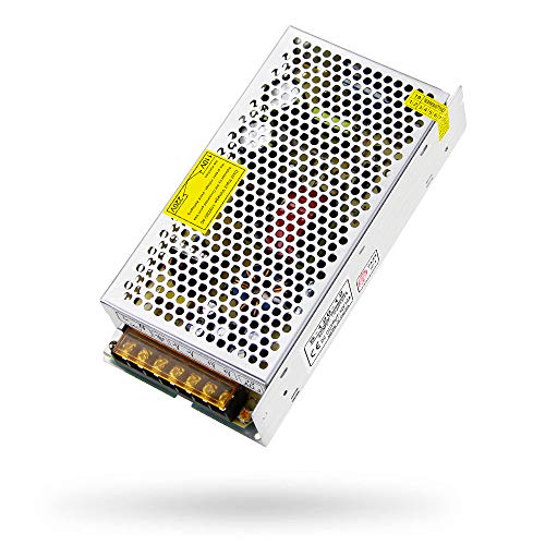 SHNITPWR 12V 10A Power Supply Transformer Regulated Switch Power Adapter AC 110V 220V to DC 12 Volt 10amp 9A 8A 7A 6A 5A 1A Converter LED Driver 2 Output Ports for LED Light 3D Printer CCTV Camera