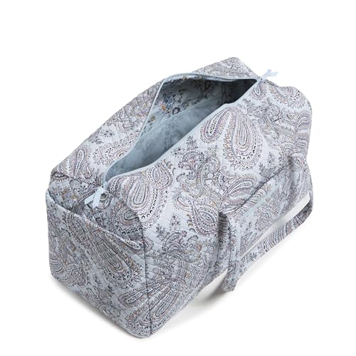 Vera Bradley Cotton XL Travel Duffle Bag, Soft Sky Paisley