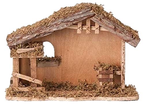 Fontanini by Roman, Stable with a Ladder, 5' Collection, Nativity Stable