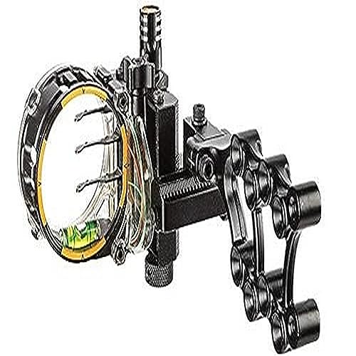 Trophy Ridge Hotwire Archery Bow Sight - 2 Fixed Pins, 1 Adjustable Pin, On Board Allen Key, 2nd Axis Leveling, Right Hand, 0.019 Pin