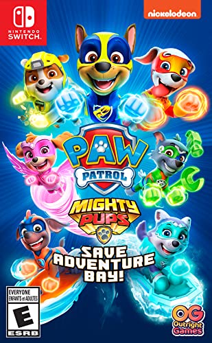PAW Patrol Mighty Pups Save Adventure Bay for Nintendo Switch