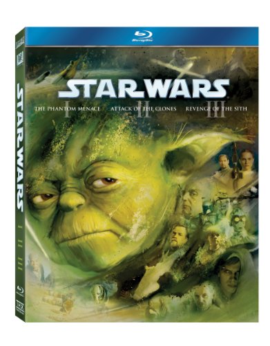 Star Wars: The Prequel Trilogy (Episode I: The Phantom Menace / Episode II: Attack of the Clones / Episode III: Revenge of the Sith) [Blu-ray]