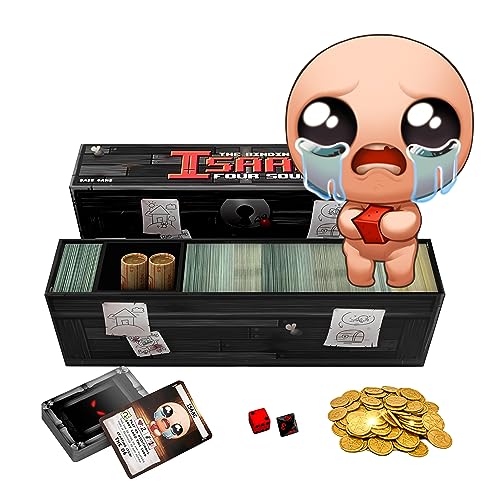 Maestro Media The Binding of Isaac: Four Souls (2nd Edition) - 1-4 Players – Card Games for Game Night - 30-60 Mins of Gameplay - Card Games for Teens and Adults Ages 13+ - English Version
