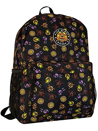 Five Nights at Freddy's Back pack | Backpack for School | FNAF Kids' Backpacks | Black