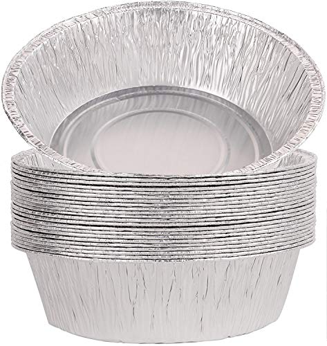Stock Your Home Disposable Aluminum Foil Liners for Camping Dutch Ovens, 10'x3', Silver (12 Pack)