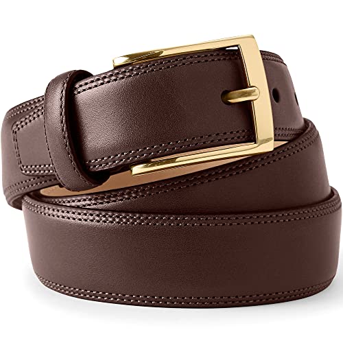 Lands' End Men s Glove Leather Belt Brown Regular 40
