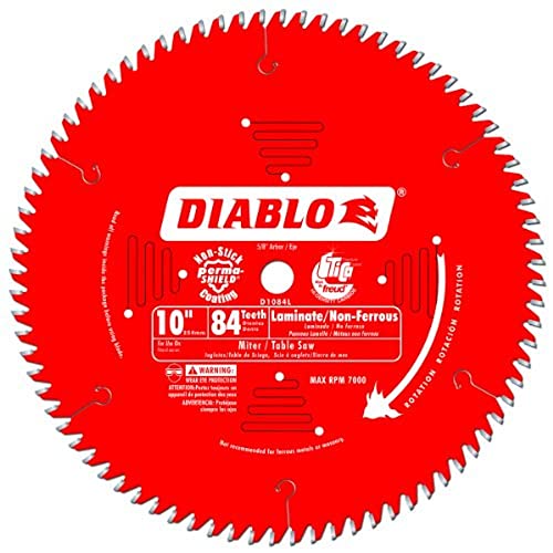 Freud D1084L 10' Dia 84t TCG Saw Blade w/5/8' Arbor