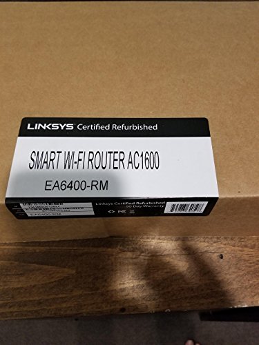 Linksys AC1600 Wi-Fi Wireless Dual Band Router with Gigabit and USB Port (Refurbished)