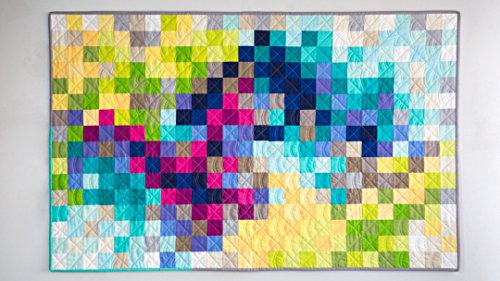 Perfectly Pixelated Jelly Roll Quilt