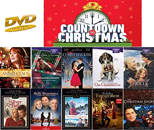 Hallmark Countdown to Christmas Holiday Favorites Collection - Annie Claus / Holiday Engagement / Christmas in Conway / November Christmas / Silver Bells / A Christmas Kiss / November Christmas