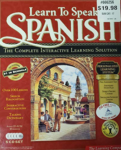 Learn to Speak Spanish: The Complete Interactive Learning Solution - 5 CD Boxed Set