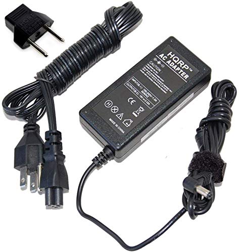 HQRP AC Power Adapter Works with GIGABYTE BRIX Ultra Compact Mini-PC System Barebone Kits BSi3H BSi7H EKi3A BRi5 BKi5T2 BKi7A BXi3, Adaptor Power Supply Cord Plus Euro Plug Adapter