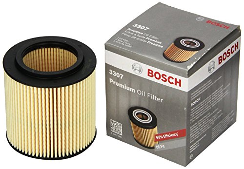 Bosch 3307 Premium Oil Filter With FILTECH Filtration Technology - Compatible With Select BMW 128, 135, 228, 235, 240, 320, 323, 325, 340, 428, 435, 440 (xDrive, M, i, L, X, Z)
