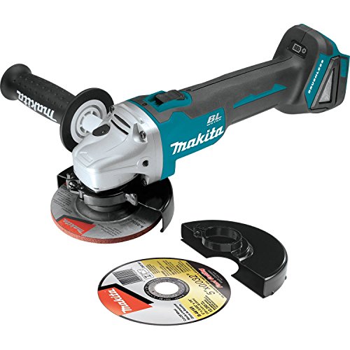 Makita XAG04Z 18V LXT Lithium-Ion Brushless Cordless 4-1/2” / 5' Cut-Off/Angle Grinder, Tool Only