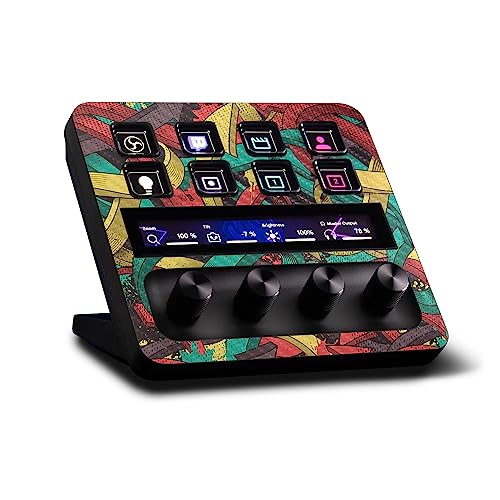 MightySkins Carbon Fiber Skin Compatible with Elgato Stream Deck + Triadic Arrows | Protective, Durable Textured Carbon Fiber Finish | Easy to Apply | Made in The USA
