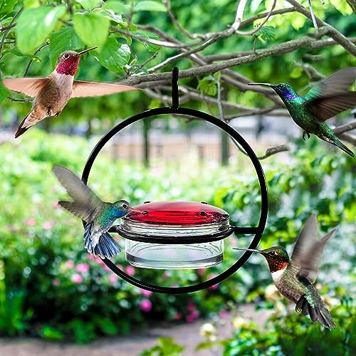 Metal Bird Feeder - Water Feeder Container Hanging Birds Feeder Outdoor Birds Feeder for Patio Yard Garden Balcony Outside Decoration,Durable Bird Viewing Feeder Gifts /120 (Color : 1pc)