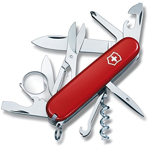 Victorinox Swiss Army Explorer Pocket Knife Red 91 mm