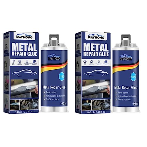 Rayhong Metal Repair Glue, High Strength Glue Metal Welding, All-Purpose Repair Glue, High Temperature Resistant Casting Repair Glue