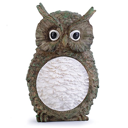 OUTAD Solar Owl Light, Backyard/Garden Lantern