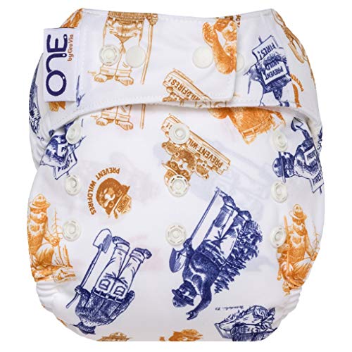 GroVia O.N.E. Reusable Baby Cloth Diaper (Only You) One Size