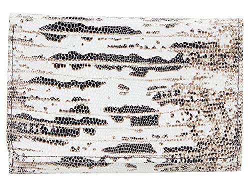 HOBO Jill Trifold Wallet Lizard Print One Size
